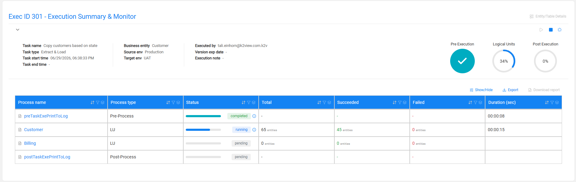 entity monitor